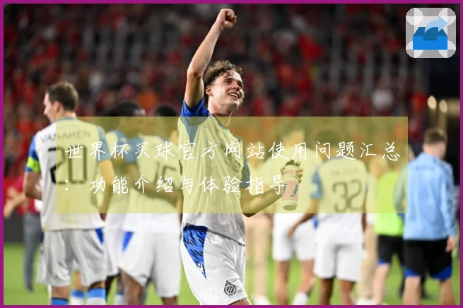 世界杯买球官方网站使用问题汇总：功能介绍与体验指导